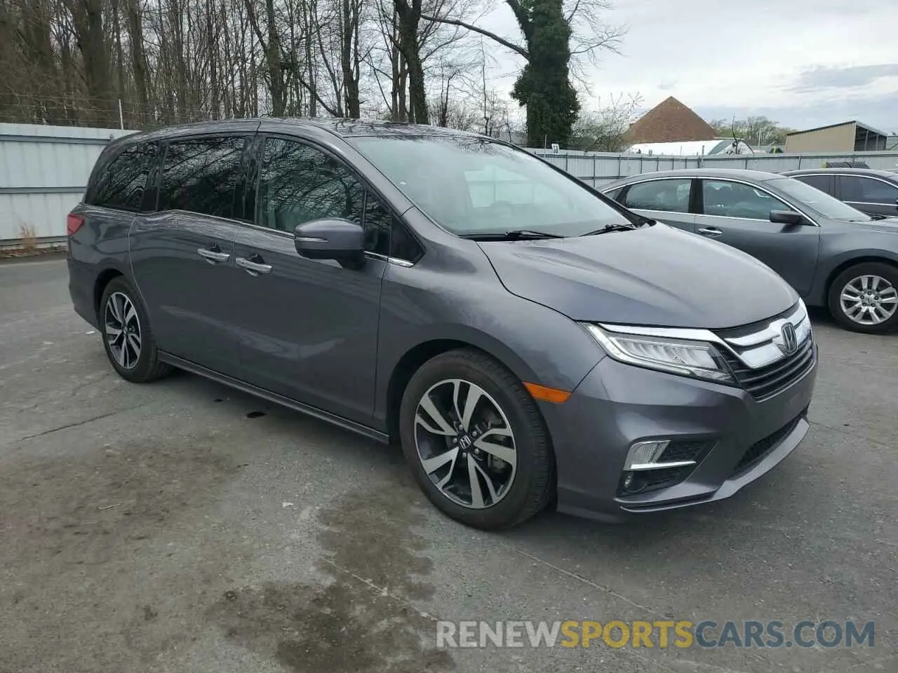 4 Фотография поврежденного автомобиля 5FNRL6H90KB059915 HONDA ODYSSEY 2019