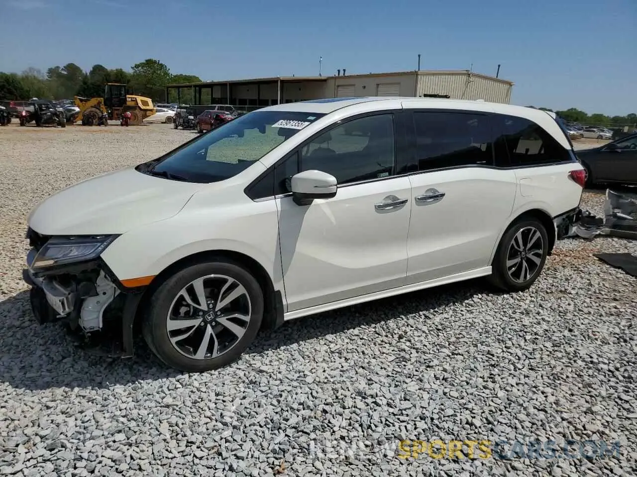 1 Photograph of a damaged car 5FNRL6H92KB022588 HONDA ODYSSEY 2019