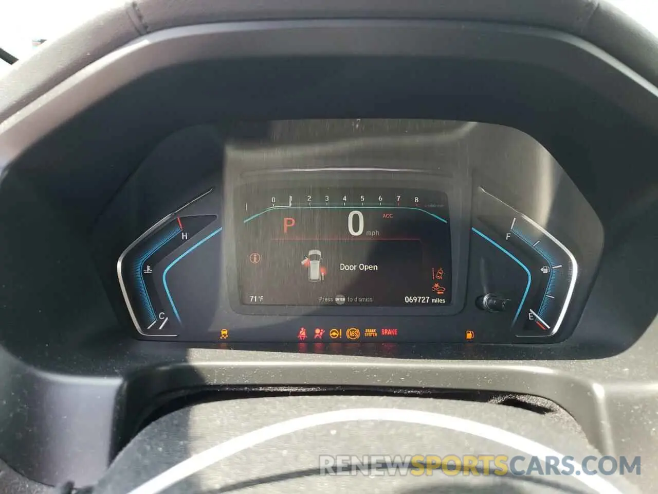 9 Photograph of a damaged car 5FNRL6H94KB067337 HONDA ODYSSEY 2019