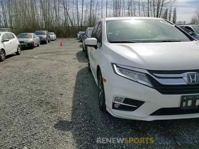 11 Photograph of a damaged car 5FNRL6H95KB022214 HONDA ODYSSEY 2019