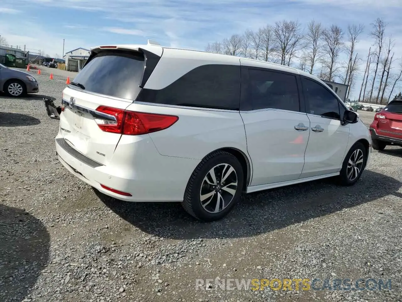 3 Photograph of a damaged car 5FNRL6H95KB022214 HONDA ODYSSEY 2019