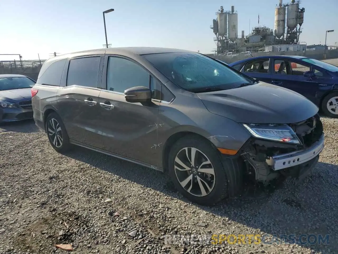 4 Photograph of a damaged car 5FNRL6H96KB023310 HONDA ODYSSEY 2019