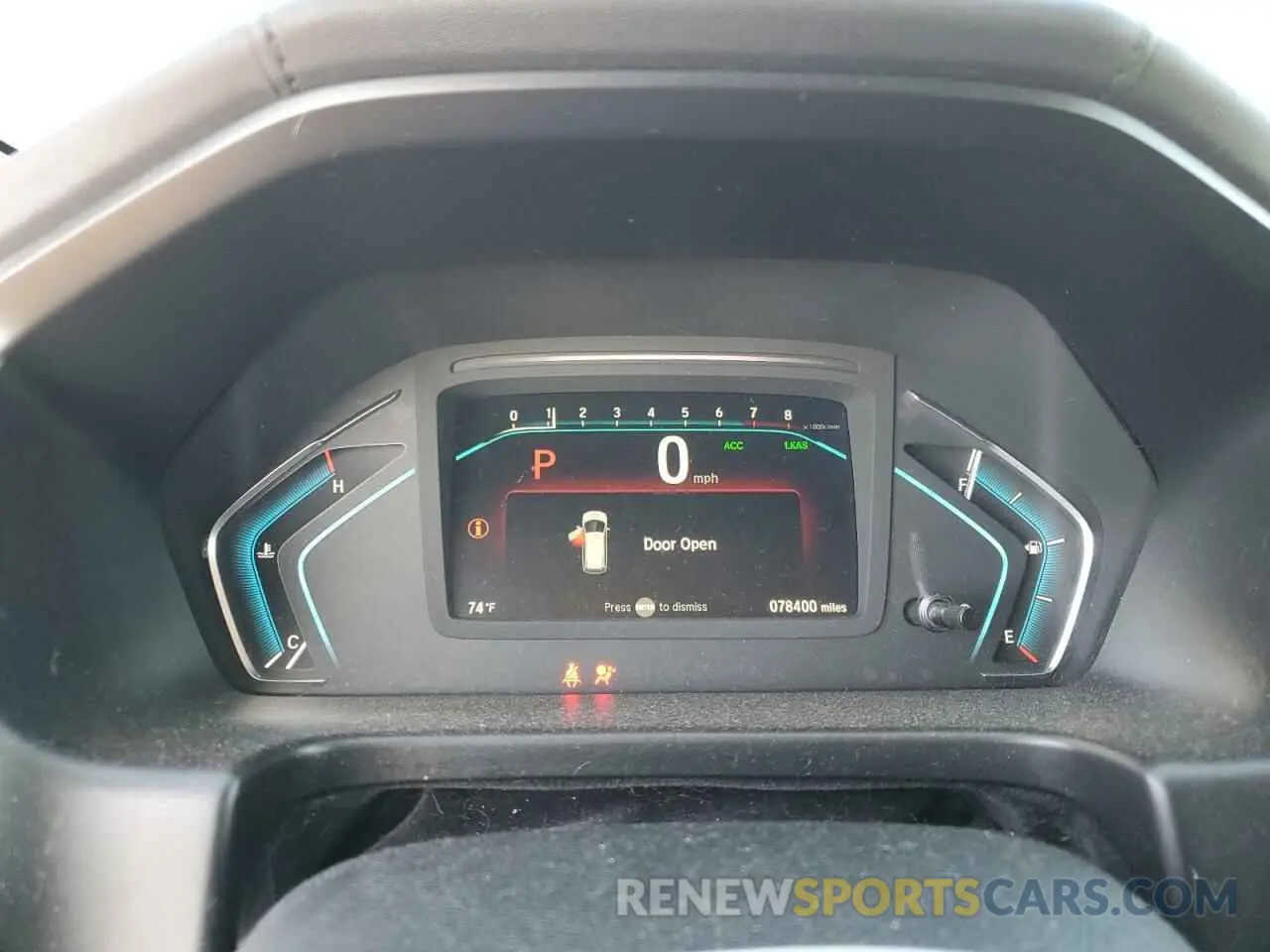 9 Photograph of a damaged car 5FNRL6H96KB023310 HONDA ODYSSEY 2019
