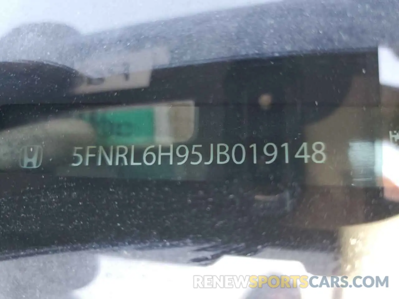 13 Фотография поврежденного автомобиля 5FNRL6H98KB004399 HONDA ODYSSEY 2019