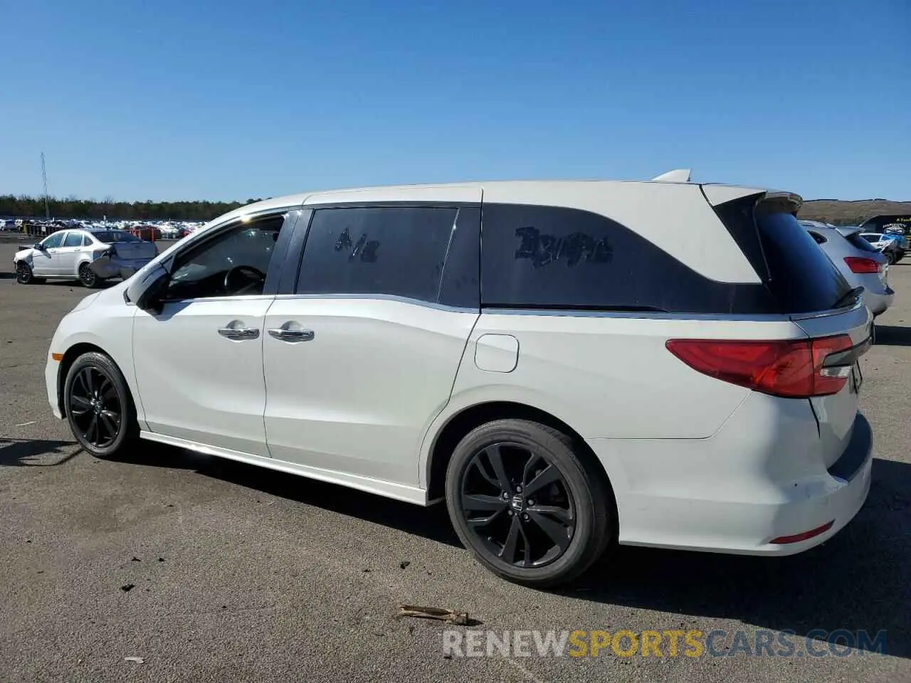 2 Фотография поврежденного автомобиля 5FNRL6H98KB004399 HONDA ODYSSEY 2019