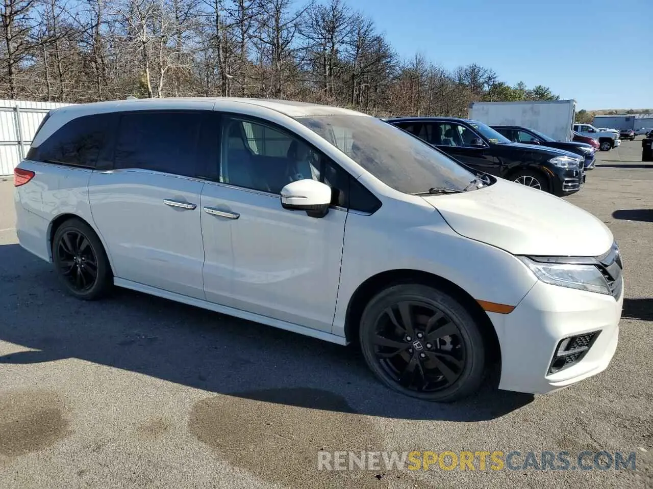 4 Фотография поврежденного автомобиля 5FNRL6H98KB004399 HONDA ODYSSEY 2019