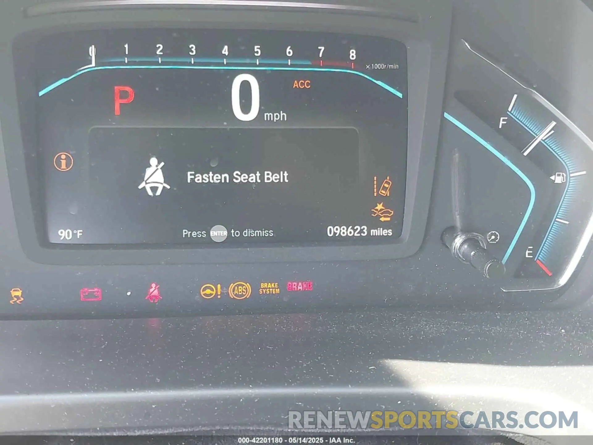 15 Photograph of a damaged car 5FNRL6H98KB027441 HONDA ODYSSEY 2019
