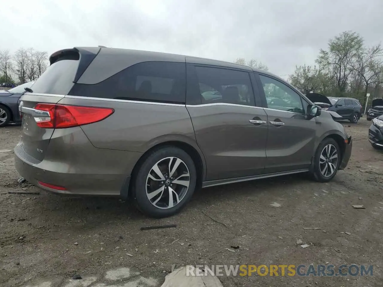3 Фотография поврежденного автомобиля 5FNRL6H98KB067891 HONDA ODYSSEY 2019