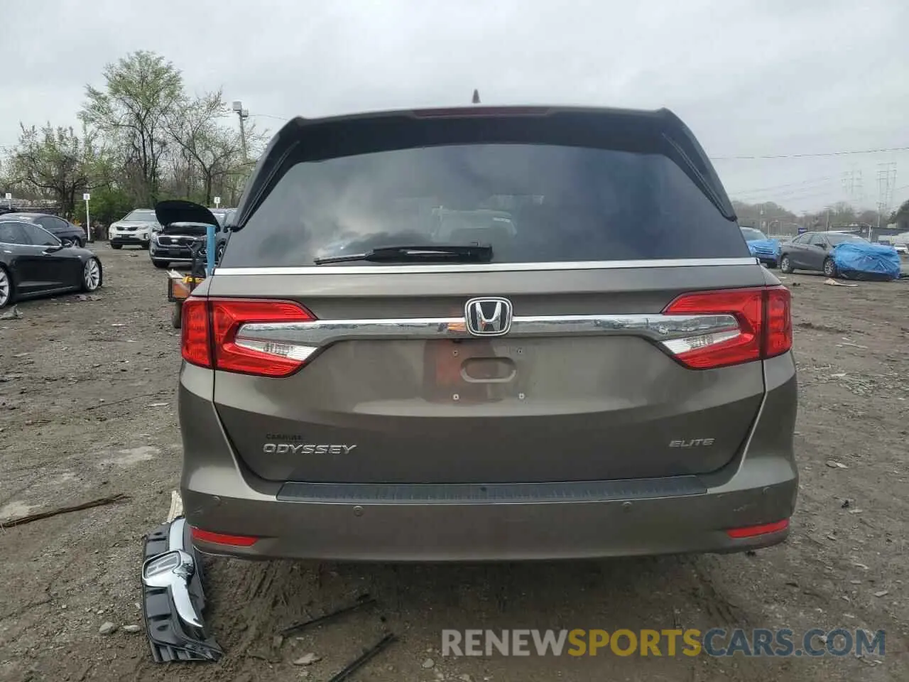 6 Фотография поврежденного автомобиля 5FNRL6H98KB067891 HONDA ODYSSEY 2019