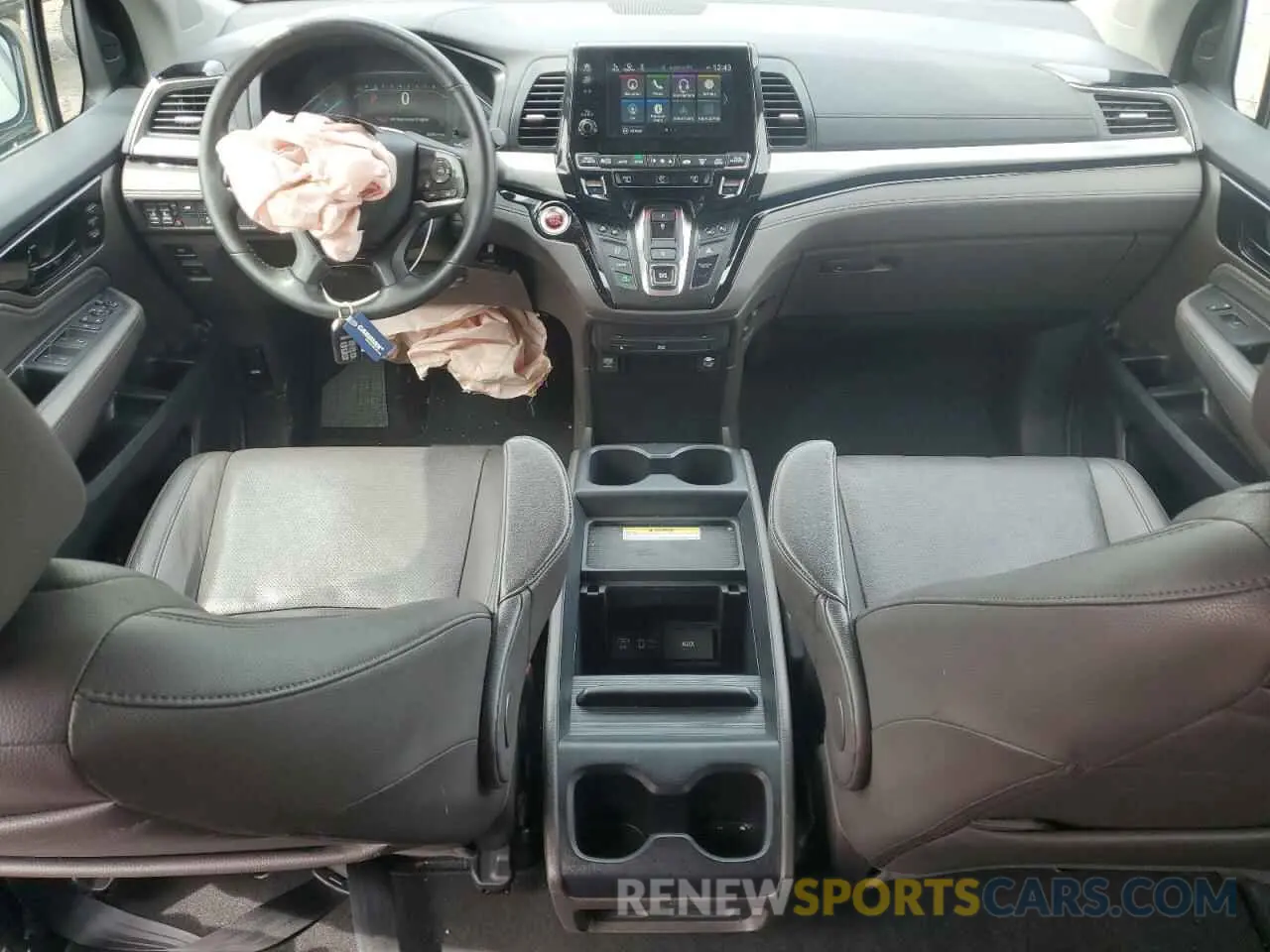 8 Фотография поврежденного автомобиля 5FNRL6H98KB067891 HONDA ODYSSEY 2019