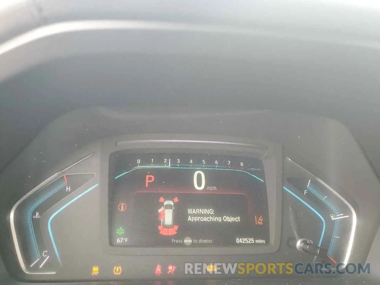 9 Фотография поврежденного автомобиля 5FNRL6H98KB067891 HONDA ODYSSEY 2019