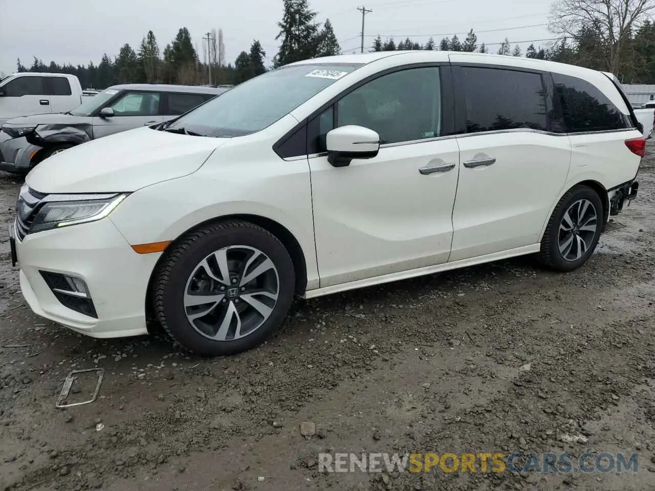 1 Photograph of a damaged car 5FNRL6H99KB022216 HONDA ODYSSEY 2019