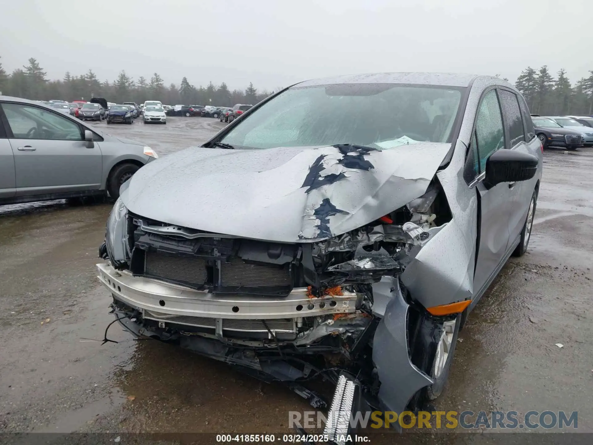6 Фотография поврежденного автомобиля 5FNRL6H29LB050313 HONDA ODYSSEY 2020