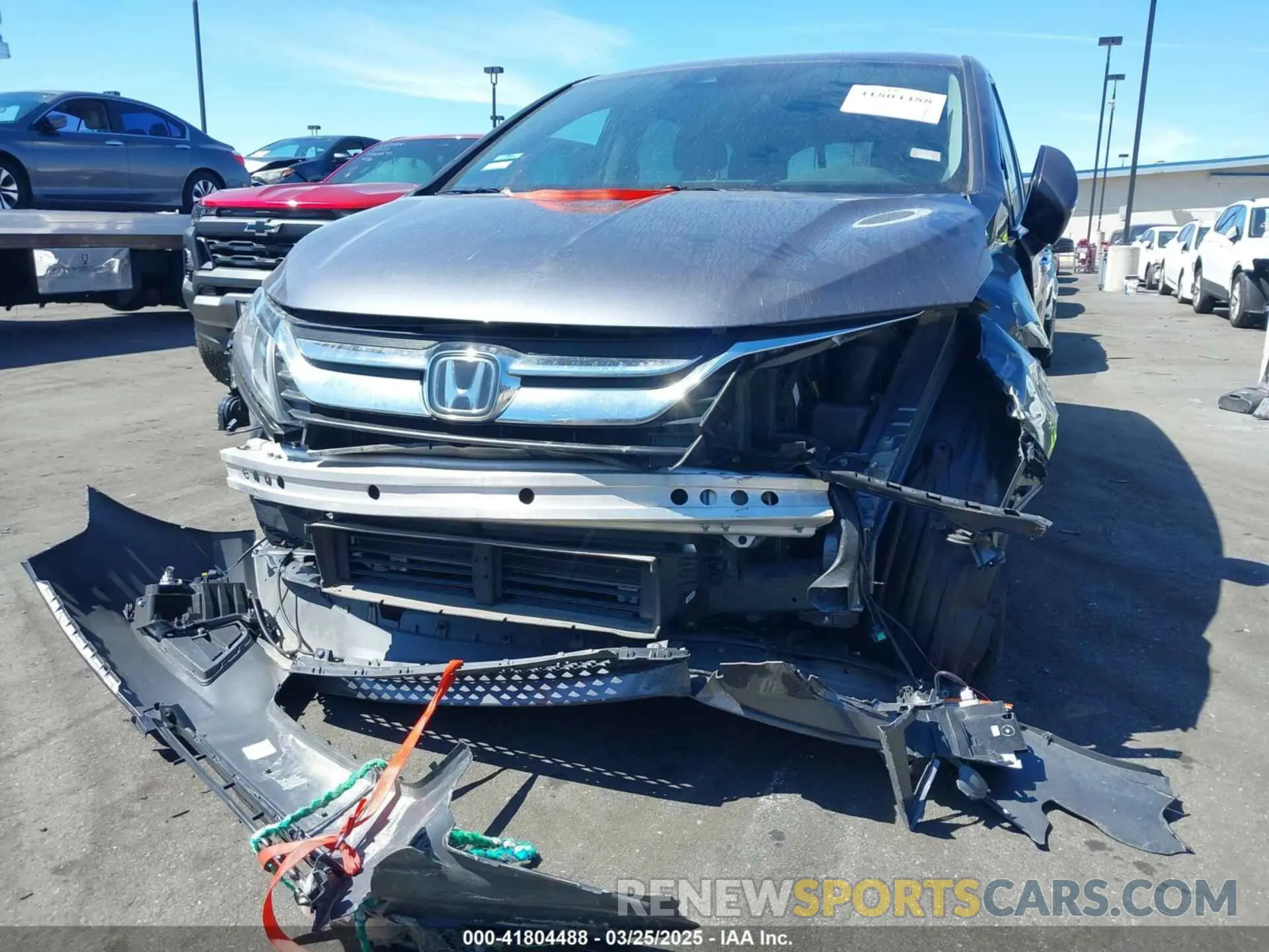 6 Фотография поврежденного автомобиля 5FNRL6H50LB025620 HONDA ODYSSEY 2020