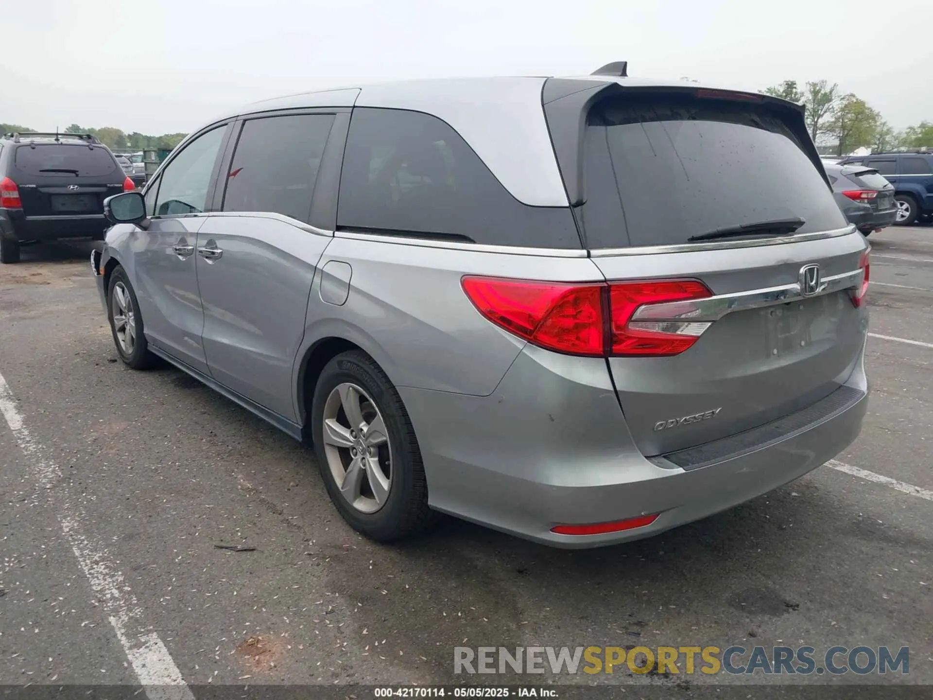 3 Фотография поврежденного автомобиля 5FNRL6H59LB044439 HONDA ODYSSEY 2020