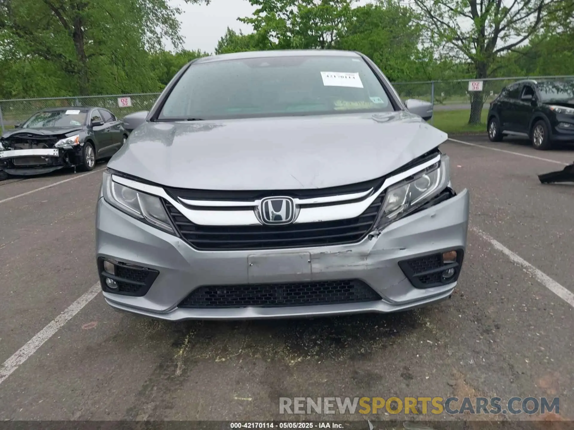 6 Фотография поврежденного автомобиля 5FNRL6H59LB044439 HONDA ODYSSEY 2020