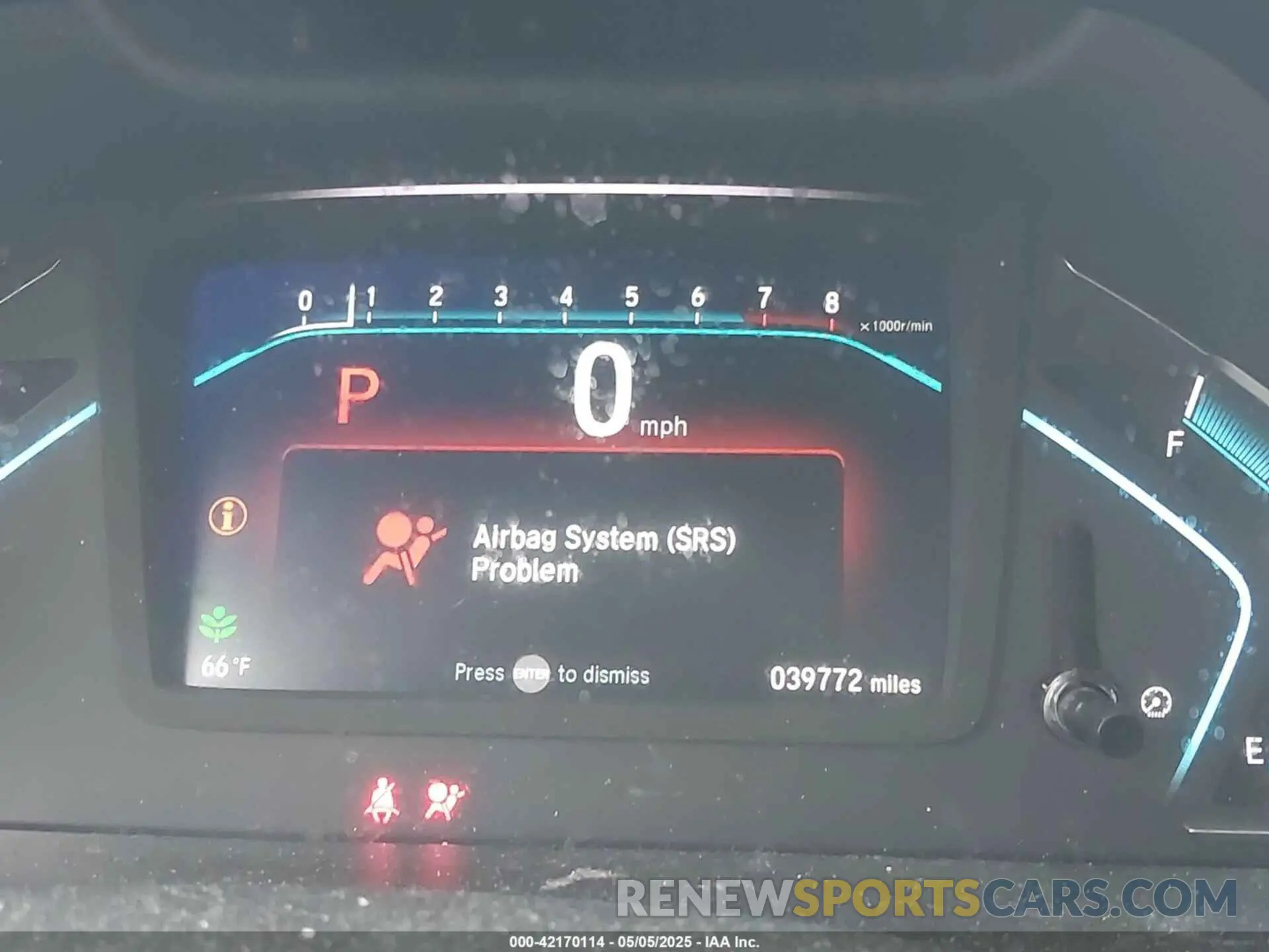 7 Фотография поврежденного автомобиля 5FNRL6H59LB044439 HONDA ODYSSEY 2020