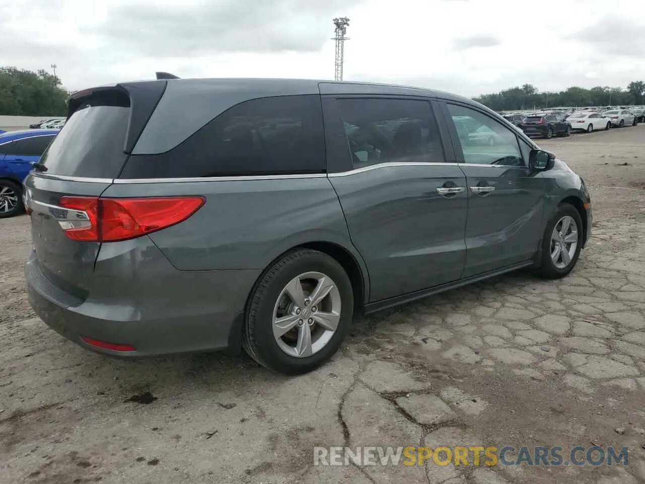 3 Фотография поврежденного автомобиля 5FNRL6H72LB035017 HONDA ODYSSEY 2020