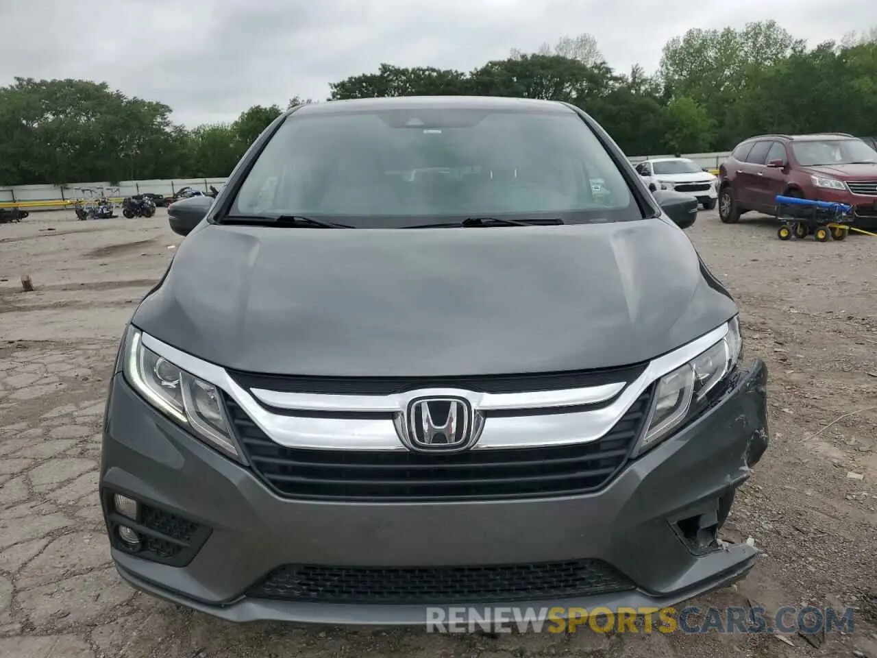 5 Фотография поврежденного автомобиля 5FNRL6H72LB035017 HONDA ODYSSEY 2020