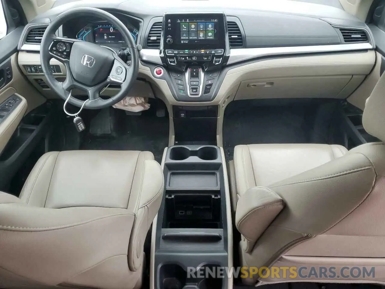 8 Фотография поврежденного автомобиля 5FNRL6H72LB035017 HONDA ODYSSEY 2020