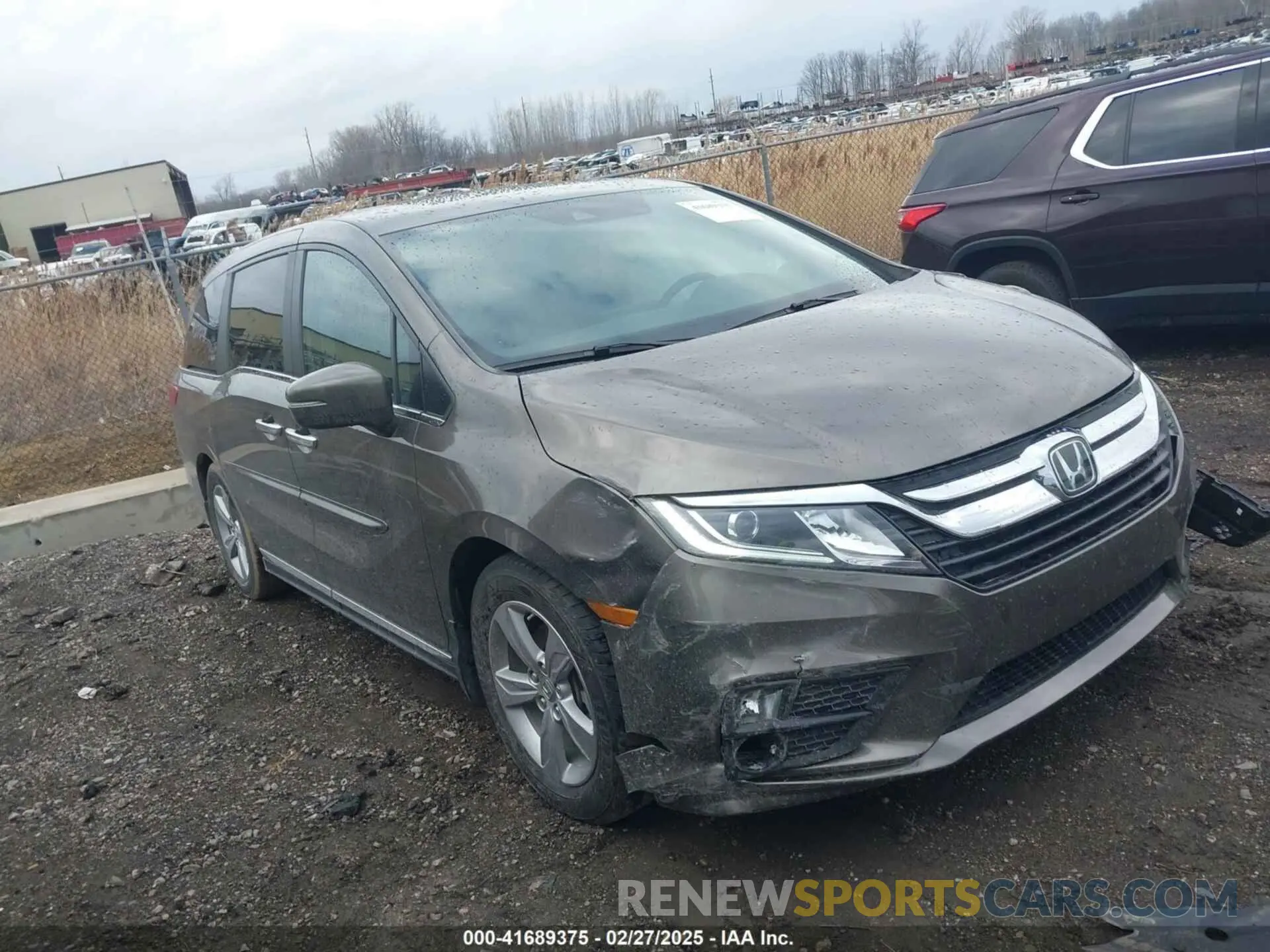 1 Фотография поврежденного автомобиля 5FNRL6H74LB024598 HONDA ODYSSEY 2020