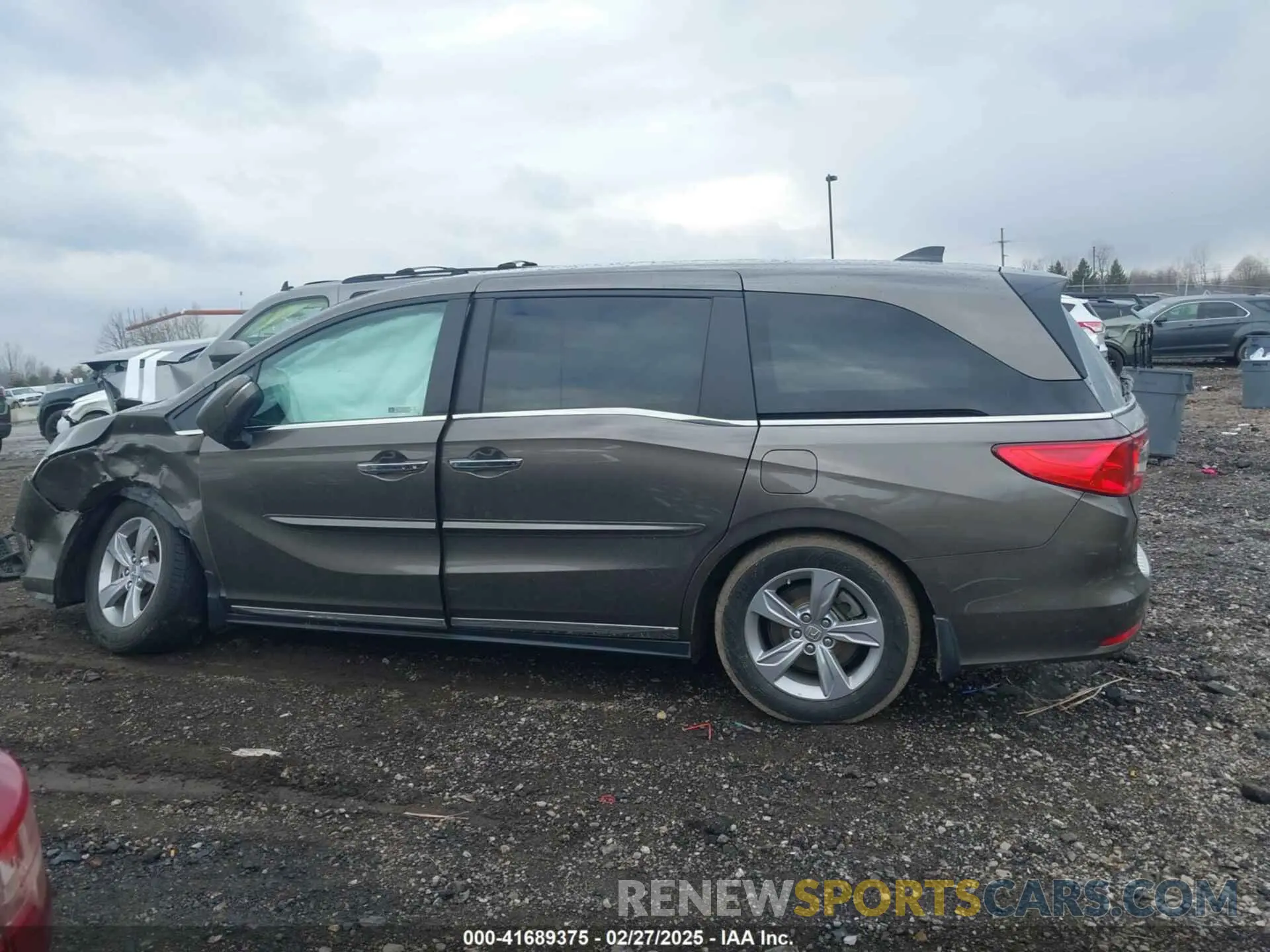 14 Фотография поврежденного автомобиля 5FNRL6H74LB024598 HONDA ODYSSEY 2020
