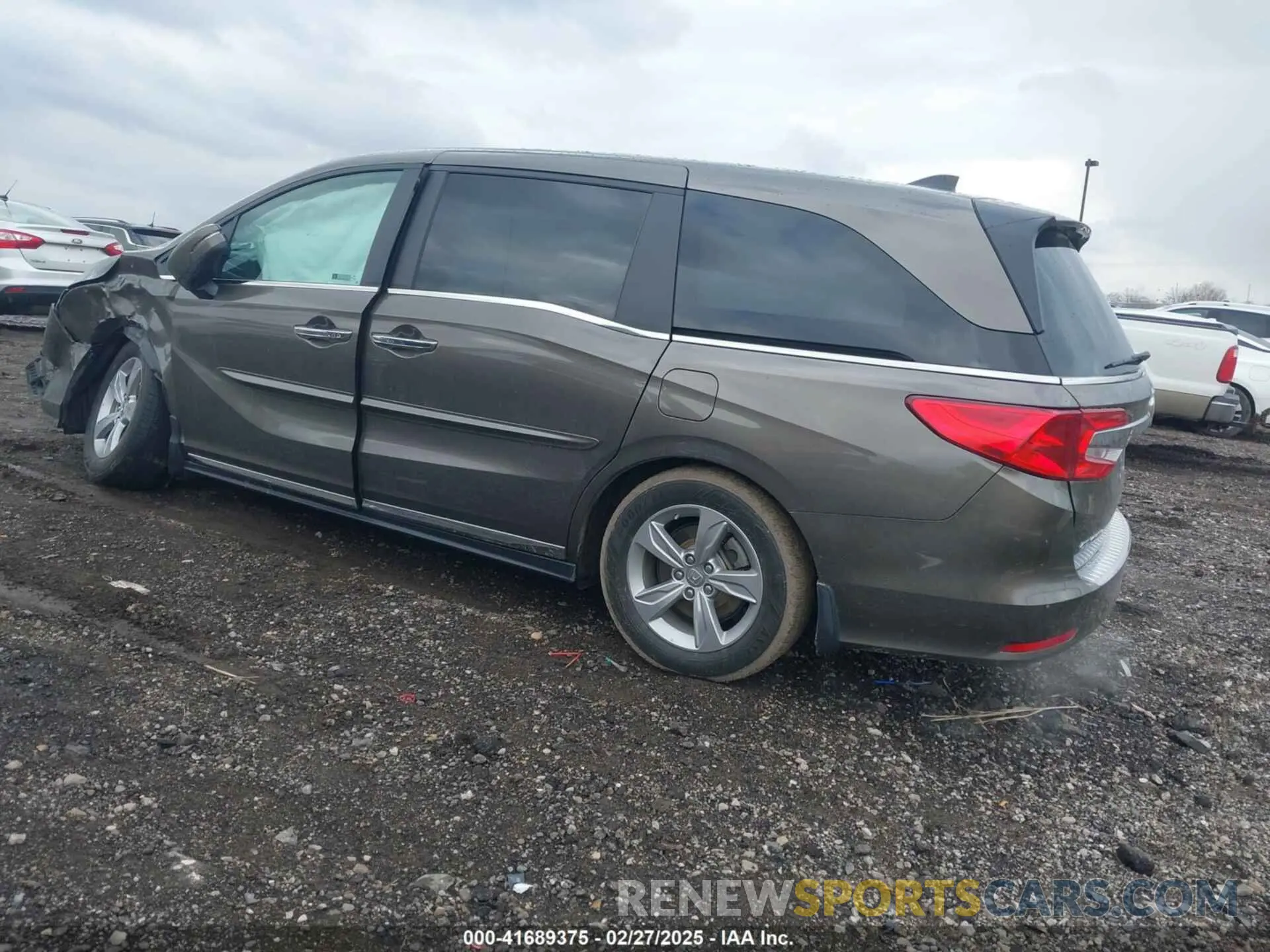 3 Фотография поврежденного автомобиля 5FNRL6H74LB024598 HONDA ODYSSEY 2020