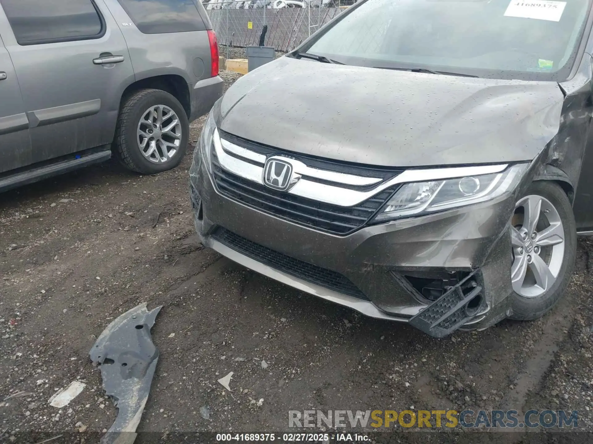 6 Фотография поврежденного автомобиля 5FNRL6H74LB024598 HONDA ODYSSEY 2020