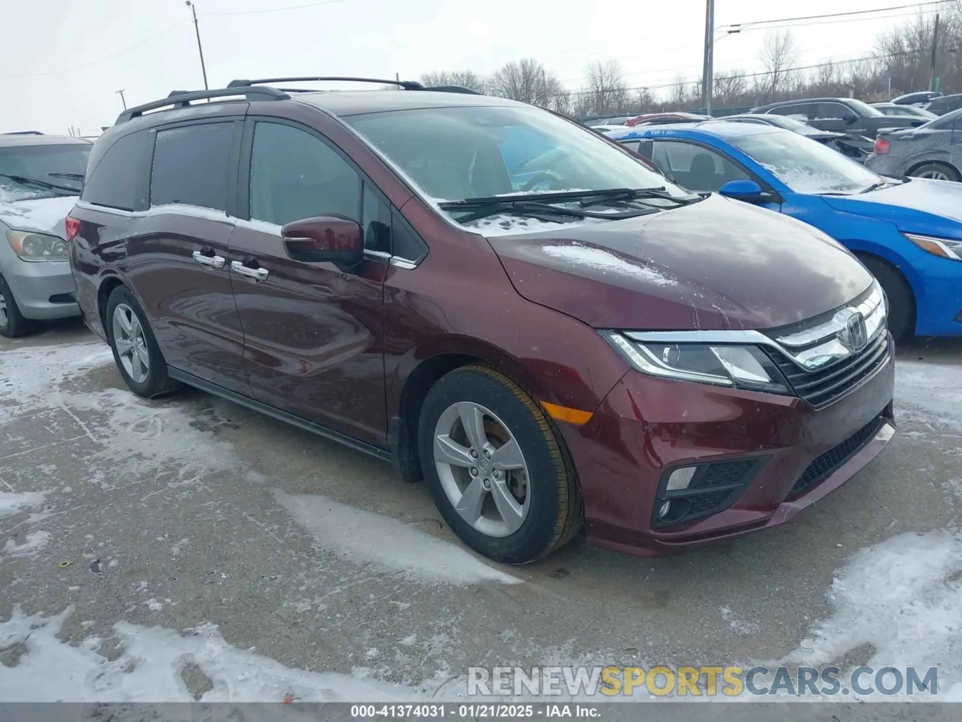 1 Фотография поврежденного автомобиля 5FNRL6H74LB058380 HONDA ODYSSEY 2020