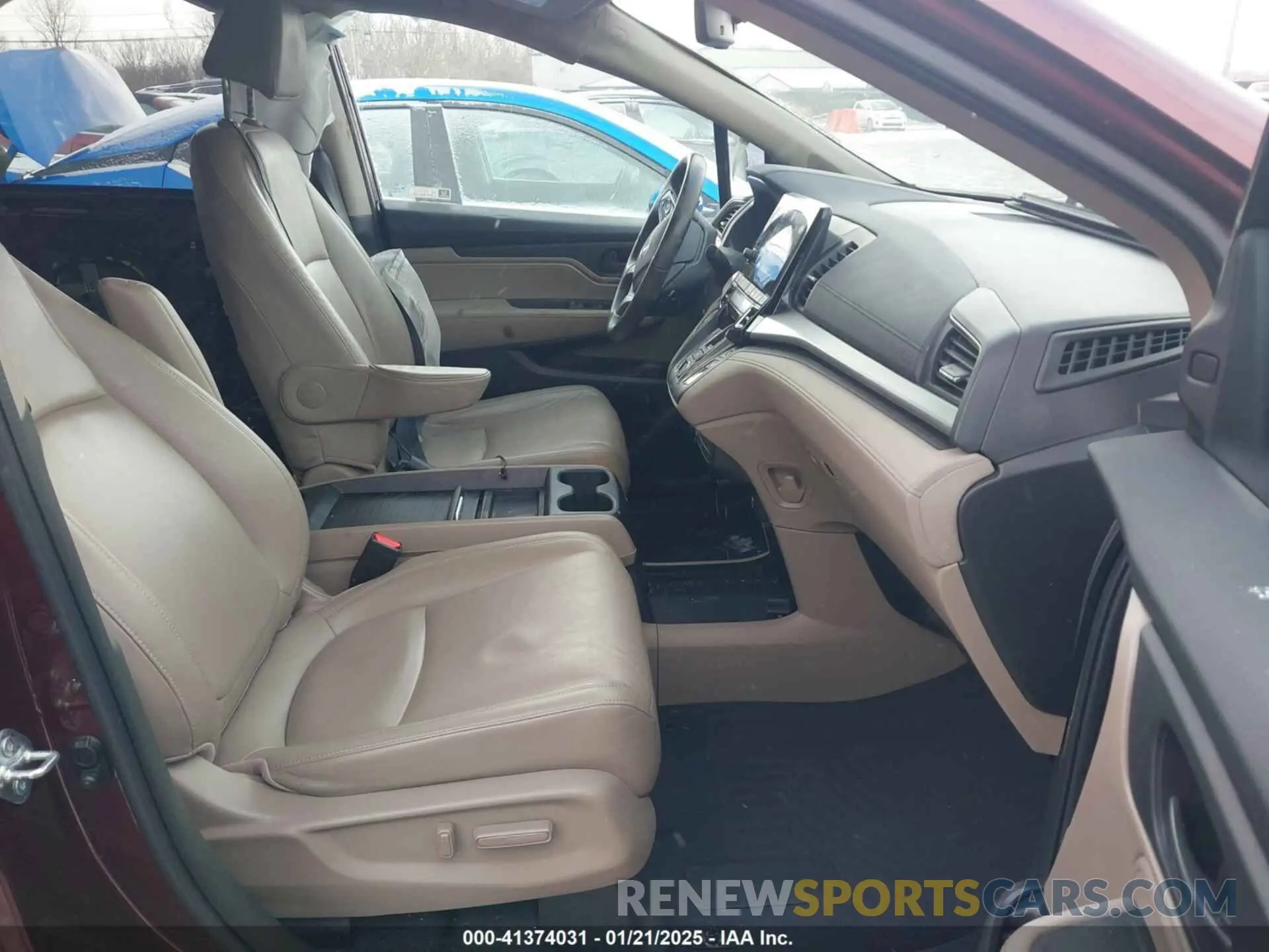 5 Фотография поврежденного автомобиля 5FNRL6H74LB058380 HONDA ODYSSEY 2020