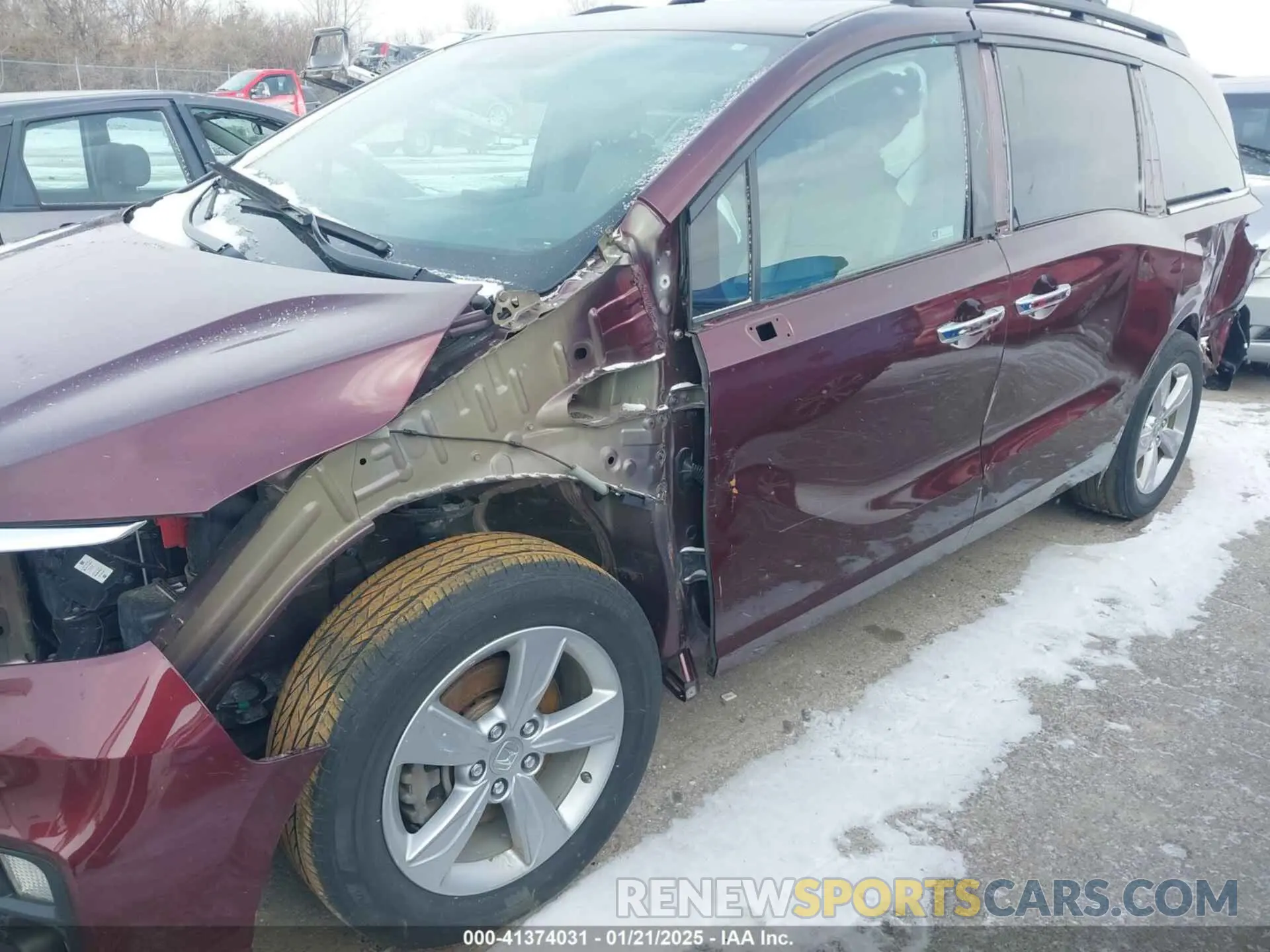 6 Фотография поврежденного автомобиля 5FNRL6H74LB058380 HONDA ODYSSEY 2020