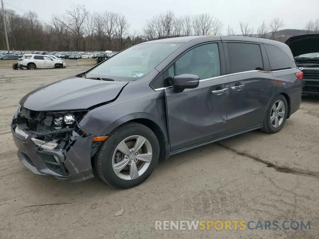 1 Photograph of a damaged car 5FNRL6H75LB068609 HONDA ODYSSEY 2020