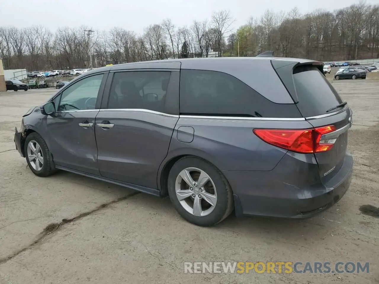 2 Photograph of a damaged car 5FNRL6H75LB068609 HONDA ODYSSEY 2020