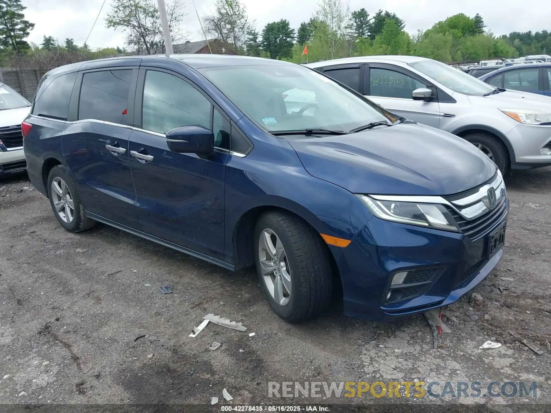 1 Фотография поврежденного автомобиля 5FNRL6H76LB032282 HONDA ODYSSEY 2020