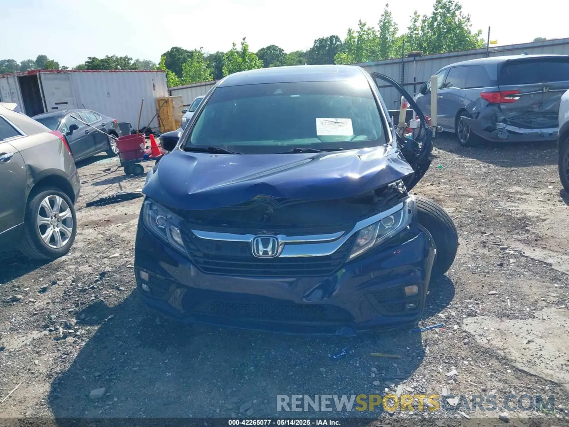 13 Фотография поврежденного автомобиля 5FNRL6H76LB039202 HONDA ODYSSEY 2020
