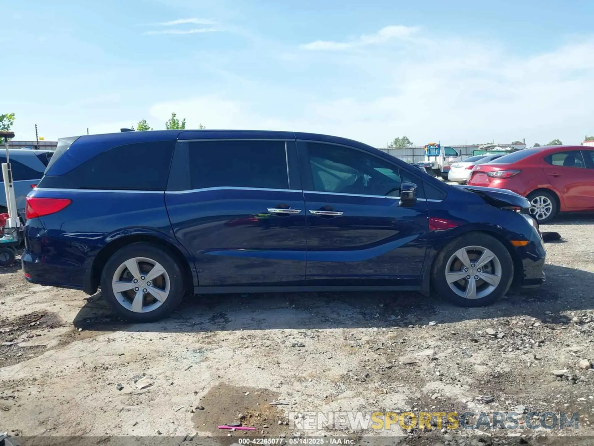 14 Фотография поврежденного автомобиля 5FNRL6H76LB039202 HONDA ODYSSEY 2020
