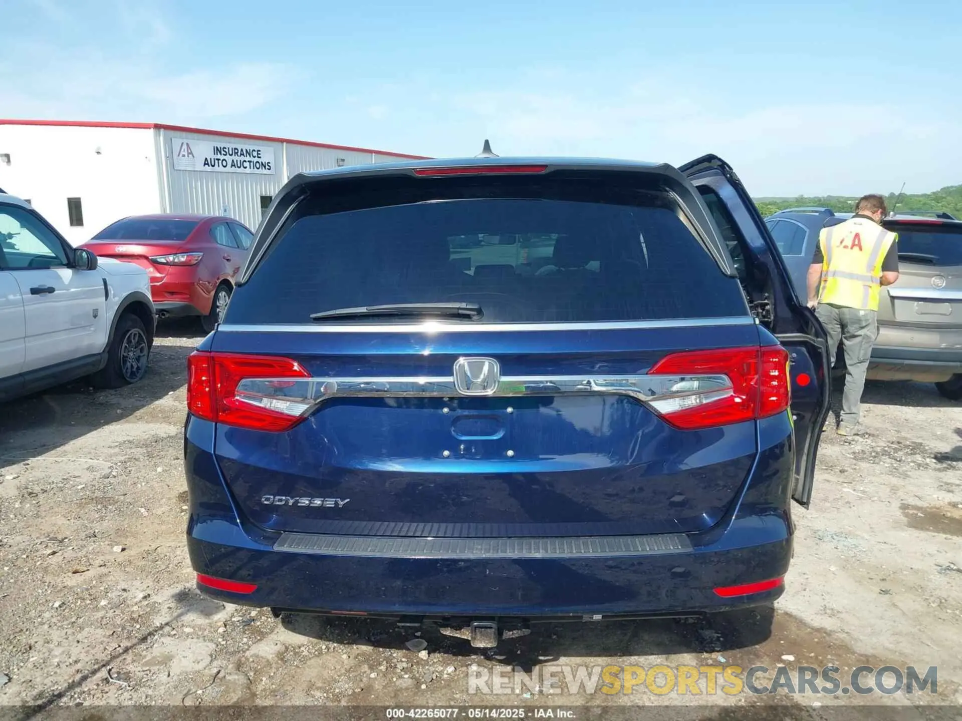 17 Фотография поврежденного автомобиля 5FNRL6H76LB039202 HONDA ODYSSEY 2020