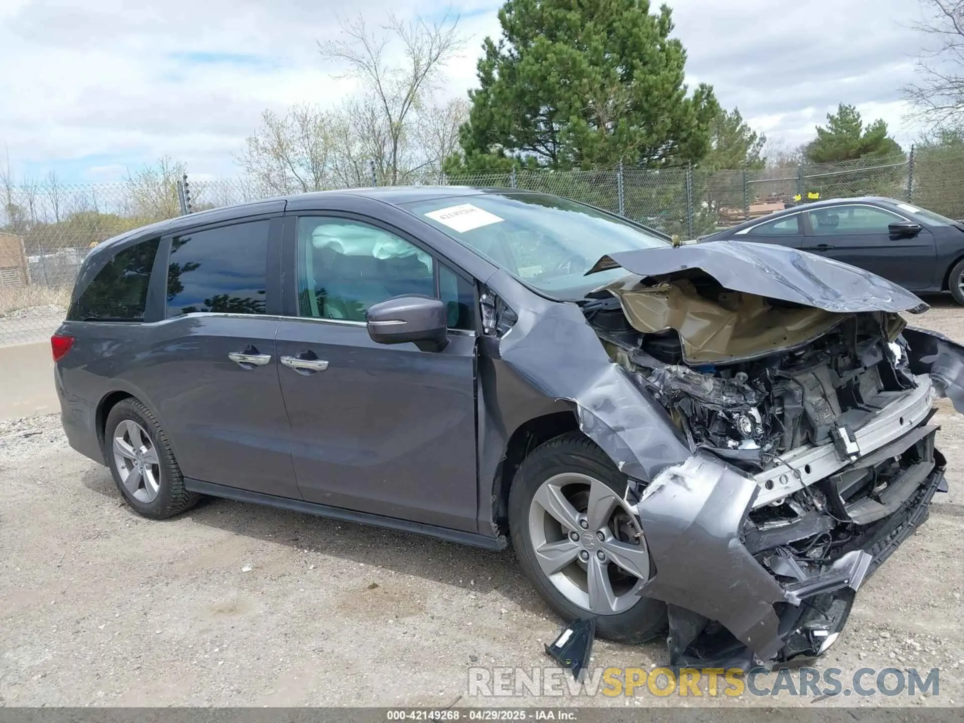 12 Фотография поврежденного автомобиля 5FNRL6H76LB062477 HONDA ODYSSEY 2020