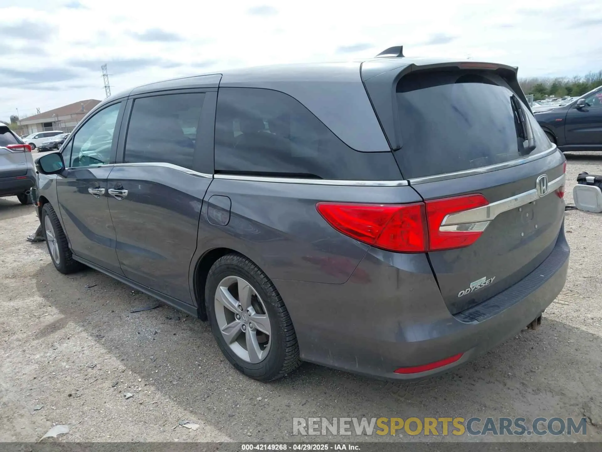 3 Фотография поврежденного автомобиля 5FNRL6H76LB062477 HONDA ODYSSEY 2020