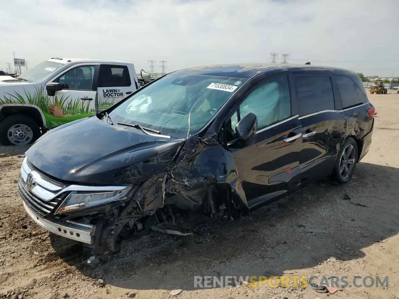 1 Фотография поврежденного автомобиля 5FNRL6H8XLB031189 HONDA ODYSSEY 2020