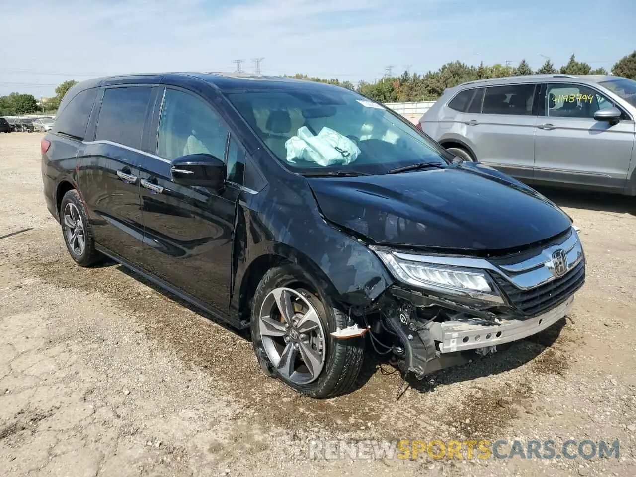 4 Фотография поврежденного автомобиля 5FNRL6H8XLB031189 HONDA ODYSSEY 2020