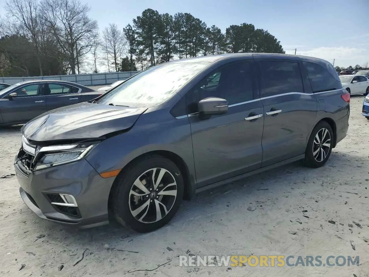 1 Photograph of a damaged car 5FNRL6H91LB023846 HONDA ODYSSEY 2020