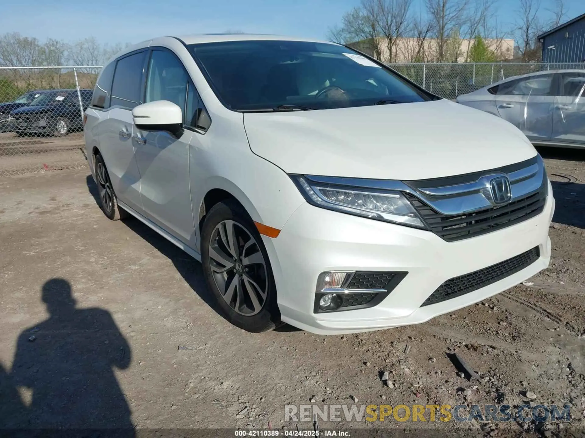 1 Фотография поврежденного автомобиля 5FNRL6H92LB014671 HONDA ODYSSEY 2020