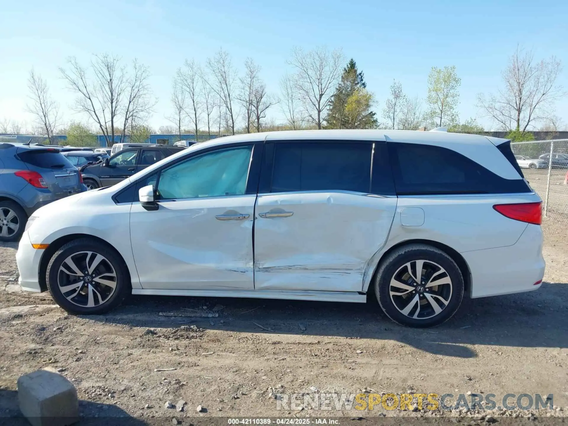 14 Фотография поврежденного автомобиля 5FNRL6H92LB014671 HONDA ODYSSEY 2020