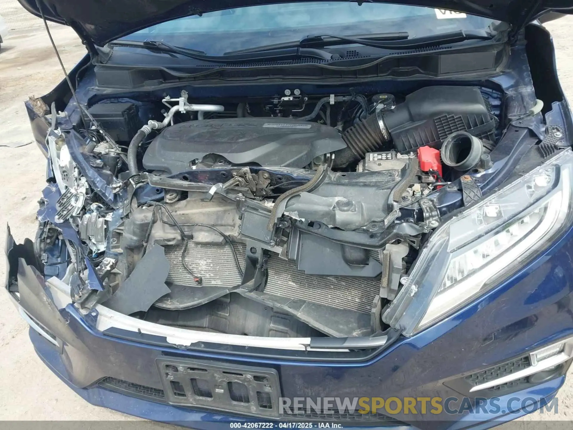 10 Фотография поврежденного автомобиля 5FNRL6H93LB057755 HONDA ODYSSEY 2020
