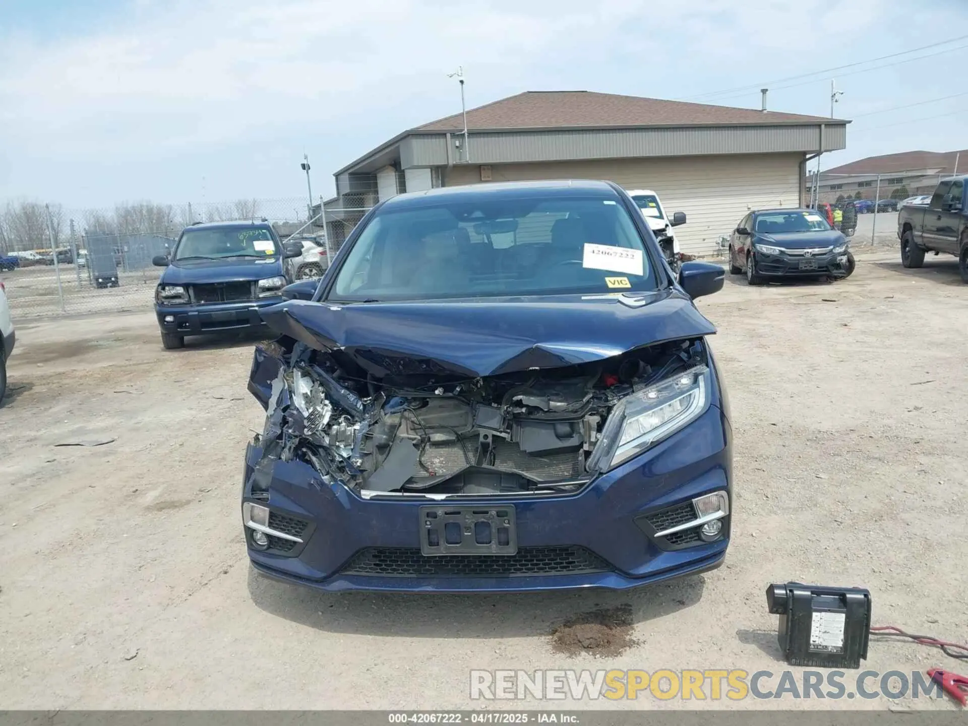 13 Фотография поврежденного автомобиля 5FNRL6H93LB057755 HONDA ODYSSEY 2020