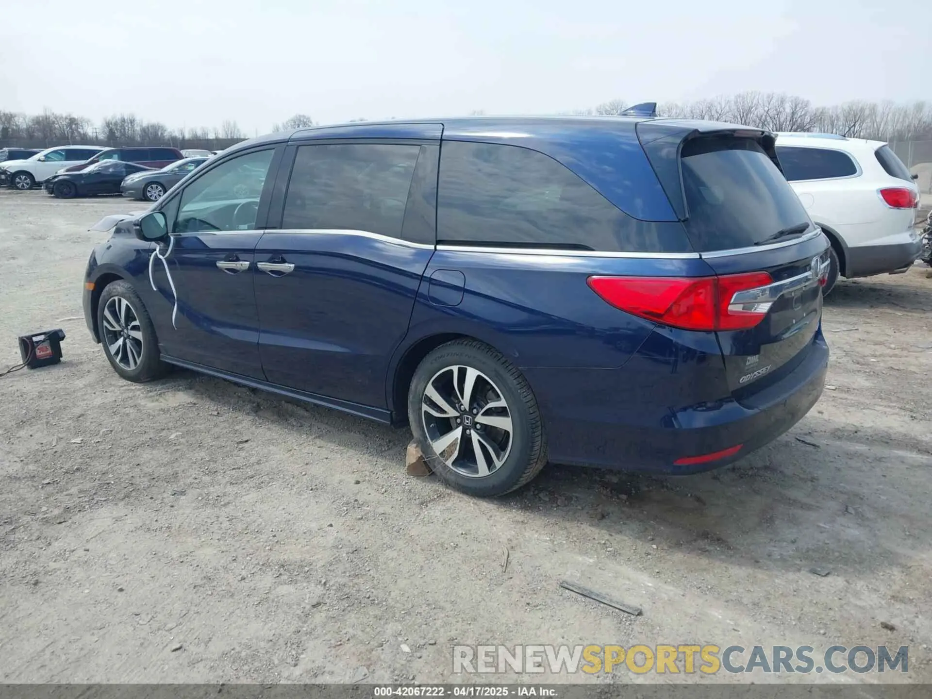 3 Фотография поврежденного автомобиля 5FNRL6H93LB057755 HONDA ODYSSEY 2020