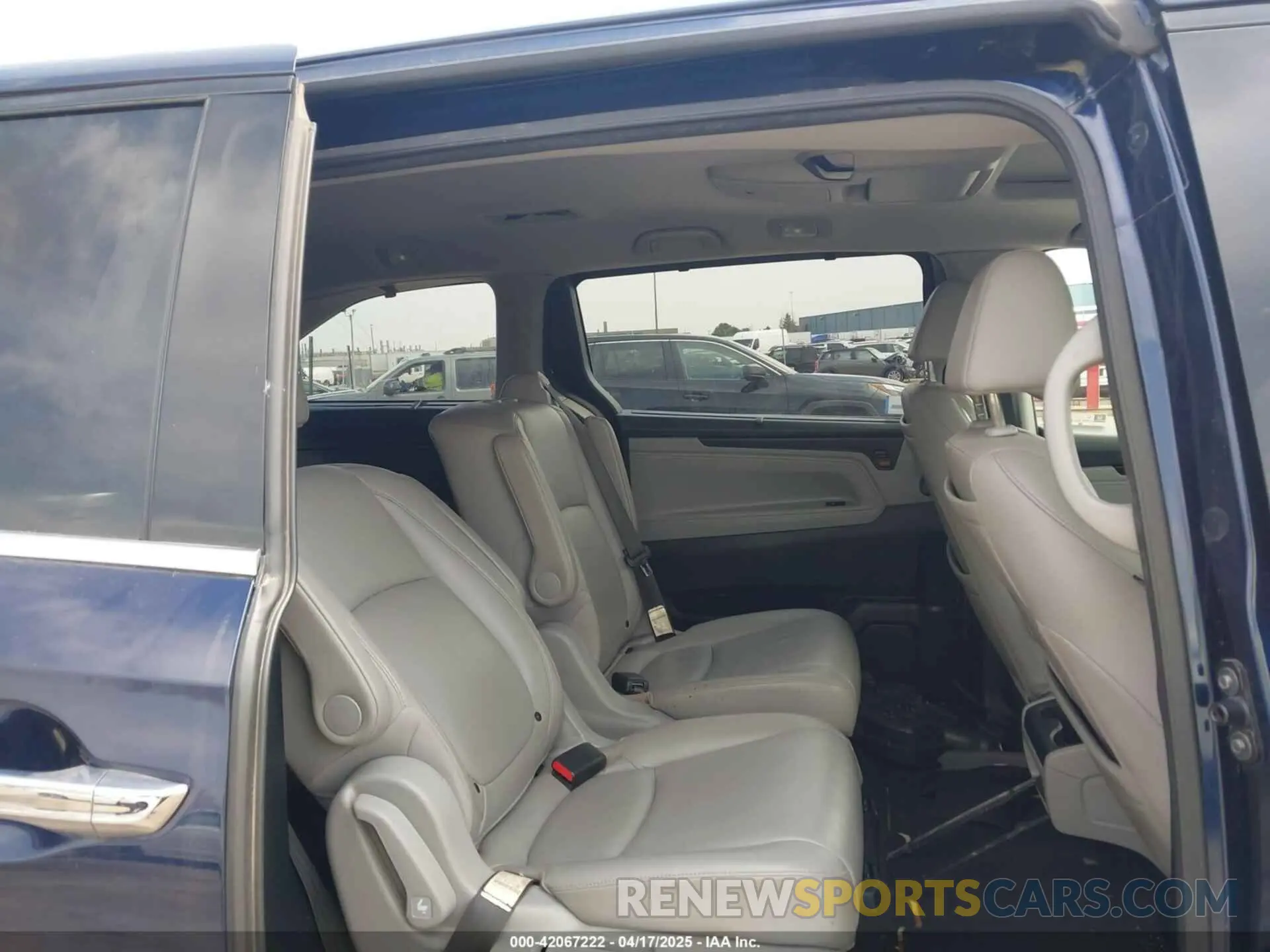 8 Фотография поврежденного автомобиля 5FNRL6H93LB057755 HONDA ODYSSEY 2020