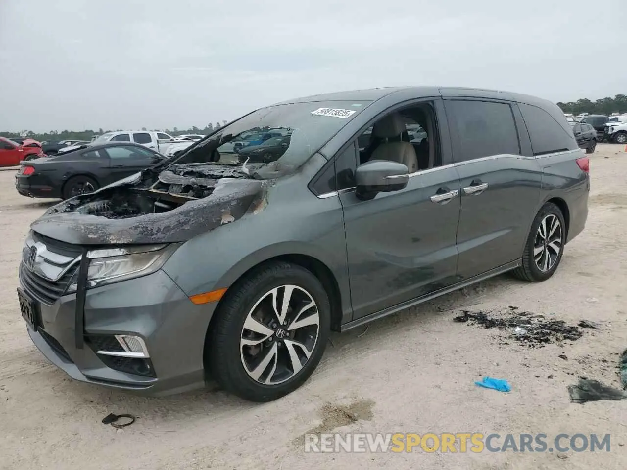 1 Photograph of a damaged car 5FNRL6H94LB041466 HONDA ODYSSEY 2020