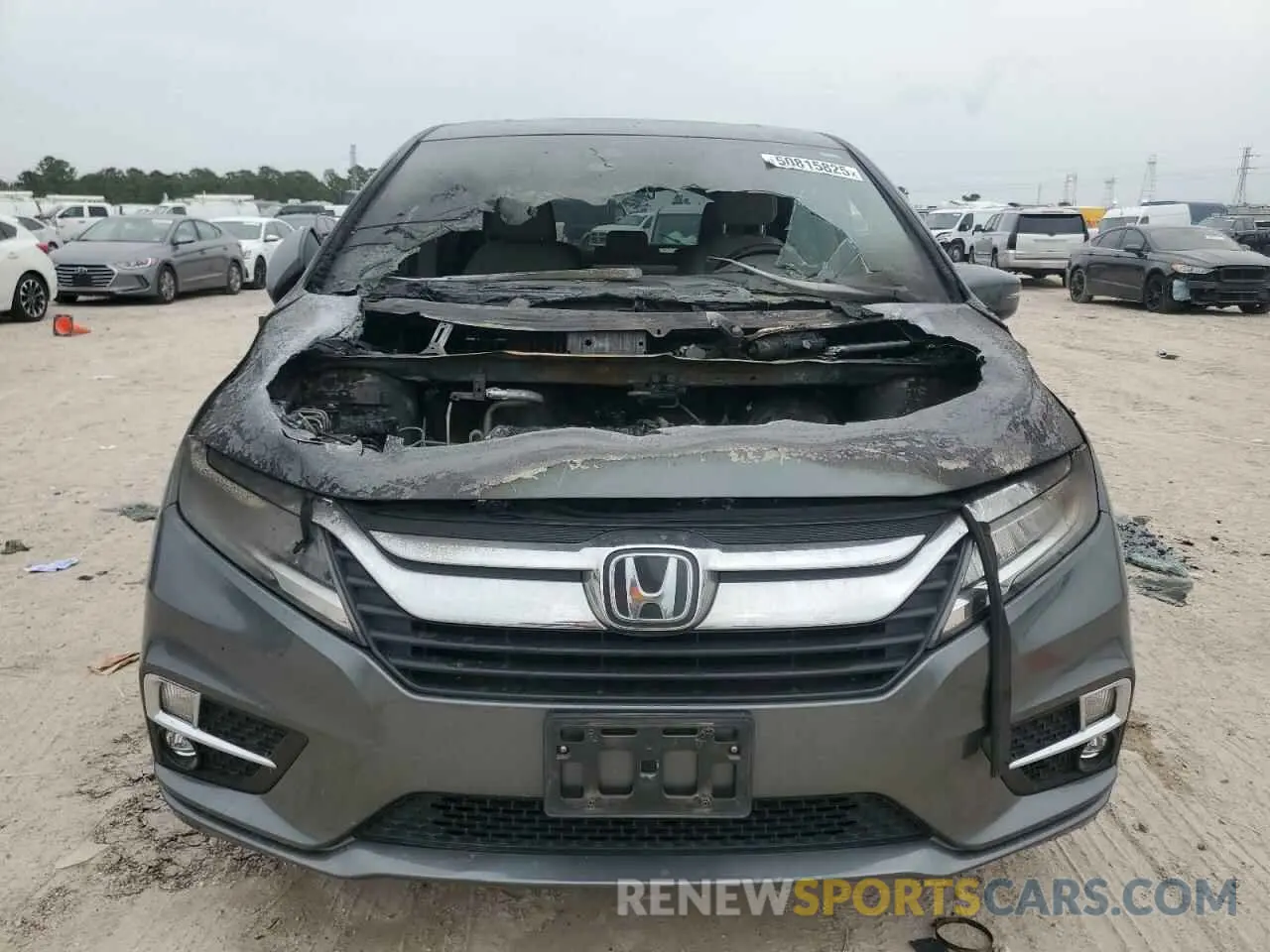 5 Photograph of a damaged car 5FNRL6H94LB041466 HONDA ODYSSEY 2020